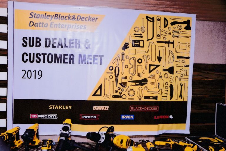 Stanley Black & Decker Sub Dealer and Customer Meet at Datta Enterprises